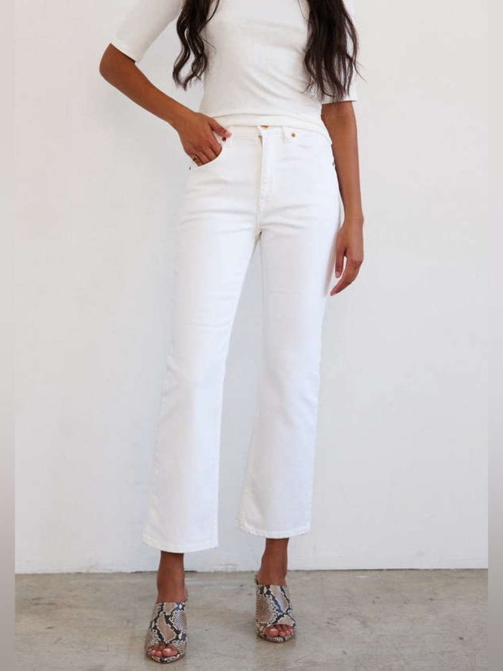 Jamie Haller Kenickie Jean 25 - soft white